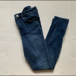 Athleta Sculptek Ultra Skinny dark wash jean sz 4